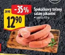 Albert Špekáčkový točený salám pikantní nabídka