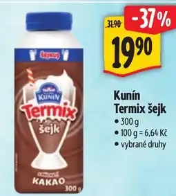 Albert Kunín Termix šejk nabídka