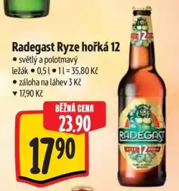 Albert Radegast Ryze Hořká 12 nabídka