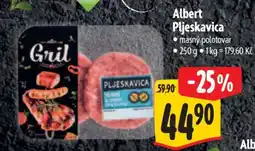 Albert Albert Pljeskavica nabídka
