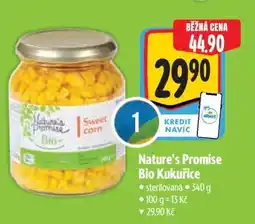 Albert Nature’s Promise Bio Kukuřice nabídka