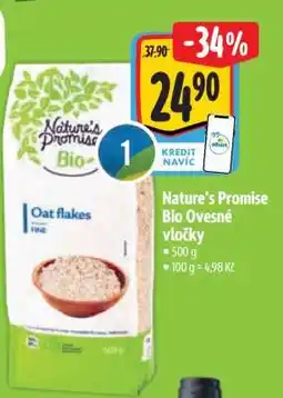 Albert Nature’s Promise Bio Ovesné vločky nabídka