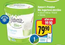 Albert Nature's Promise Bio Jogurtová zmrzlina nabídka