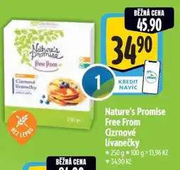 Albert Nature's Promise Free From Cizrnové lívanečky nabídka