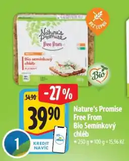 Albert Nature's Promise Free From Bio Semínkový chléb nabídka