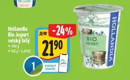 Albert Hollandia Bio Jogurt selský bílý nabídka