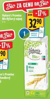 Albert Nature's Promise Bio Rýžový nápoj nabídka