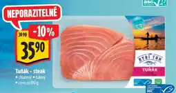 Albert Tuňák steak nabídka
