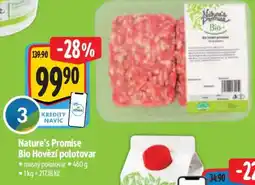 Albert Nature’s Promise Bio Hovězí polotovar nabídka