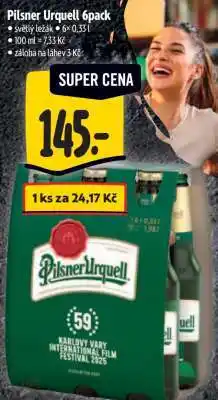 Albert Pilsner Urquell 6pack nabídka