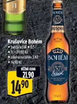 Albert Krušovice Bohém nabídka