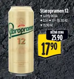 Albert Staropramen 12 nabídka