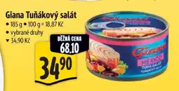 Albert Giana Tuňákový salát nabídka
