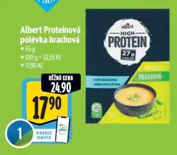 Albert Albert Proteinová polévka hrachová nabídka