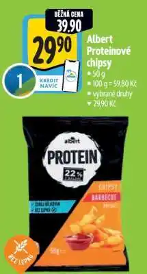 Albert Albert Proteinové chipsy nabídka