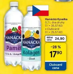 Tesco Hanácká kyselka nabídka
