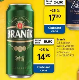 Tesco Braník nabídka