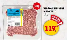 Penny Market Vepřové mleté maso XXL nabídka
