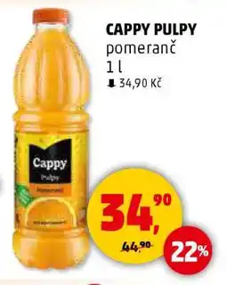 Penny Market CAPPY PULPY POMERANČ nabídka