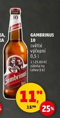 Penny Market Gambrinus 10° nabídka