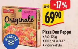 Albert Pizza Don Peppe nabídka