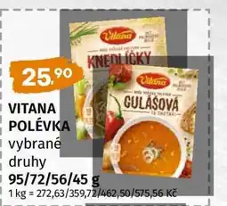 Terno Vitana Polévka nabídka