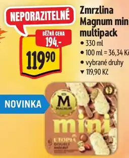 Albert Zmrzlina Magnum mini multipack nabídka