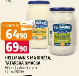 Terno Hellmann’s Majonéza / Tatarská omáčka nabídka
