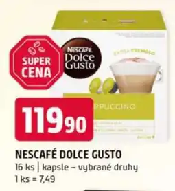 Terno Nescafé Dolce Gusto nabídka