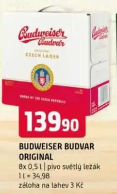 Terno Budweiser Budvar original nabídka