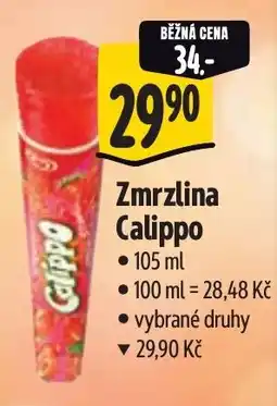 Albert Zmrzlina Calippo nabídka