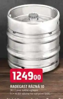 Terno Radegast Rázná 10 nabídka