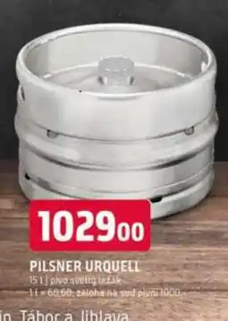 Terno Pilsner Urquell nabídka