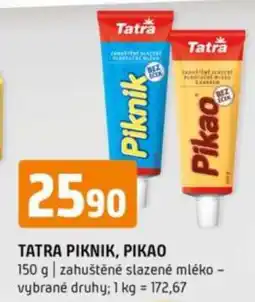 Terno Tatra Piknik, Pikao nabídka