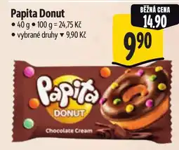 Albert Papita Donut nabídka