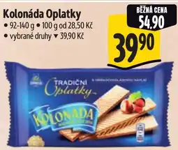 Albert Kolonáda Oplatky nabídka