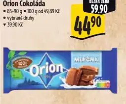 Albert Orion Čokoláda nabídka