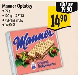 Albert Manner Oplatky nabídka