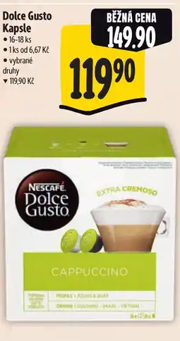Albert Dolce Gusto Kapsle nabídka