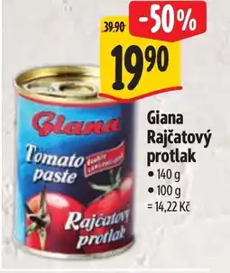 Albert GIANA Rajčatový protlak nabídka