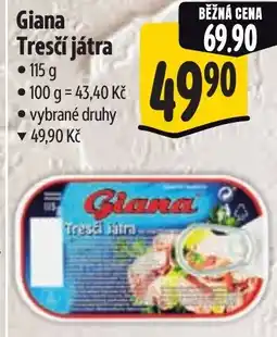 Albert GIANA Tuňák kousky nabídka