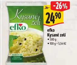 Albert Efko Kysané zelí nabídka
