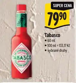 Albert TABASCO nabídka