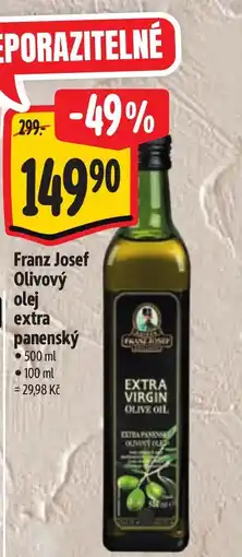 Albert Franz Josef Olivový olej extra panenský nabídka