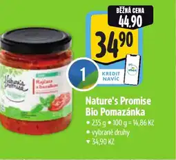 Albert Nature's Promise Bio Pomazánka nabídka