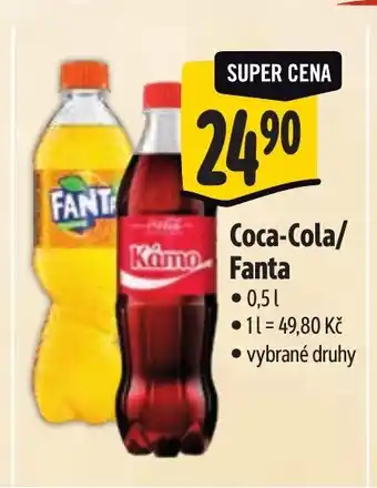 Albert Coca-Cola/ Fanta nabídka