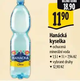 Albert Hanácká kyselka nabídka