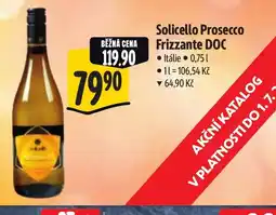 Albert Solicello Prosecco Frizzante DOC nabídka