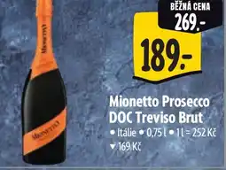Albert Mionetto Prosecco DOC Treviso Brut nabídka
