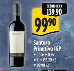 Albert Santoro Primitivo IGP nabídka